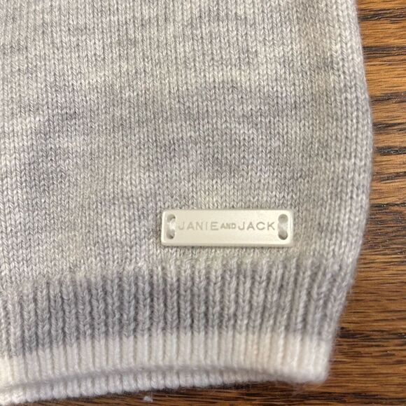 Janie and Jack 6-12m Bunny Sweater - Picture 3 of 6